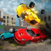 Destruição Corrida Carro Demolição Batida