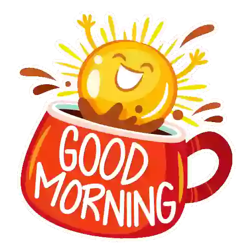 Good Morning Stickers for What