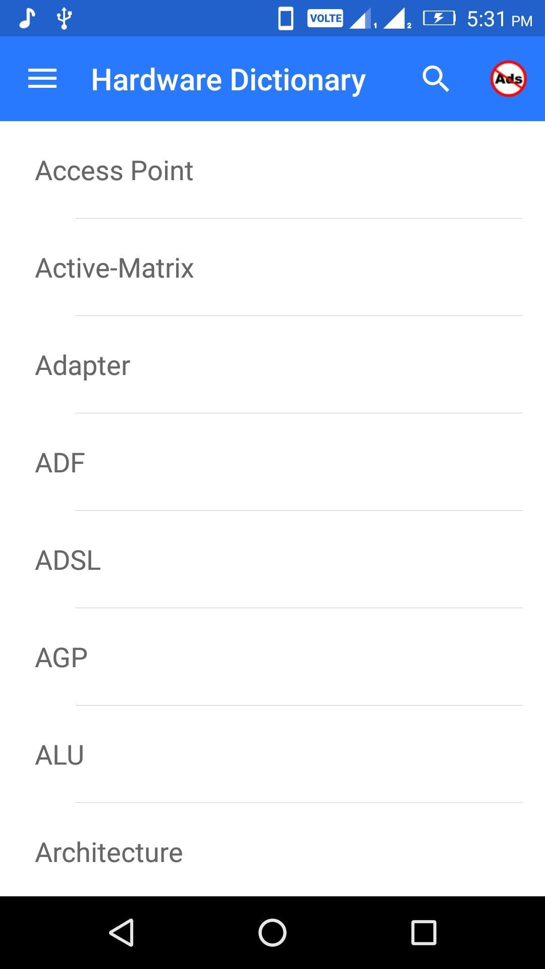 Download Hardware Dictionary android on PC