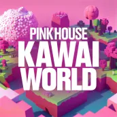 Kawaiiworld pink house in MCPE