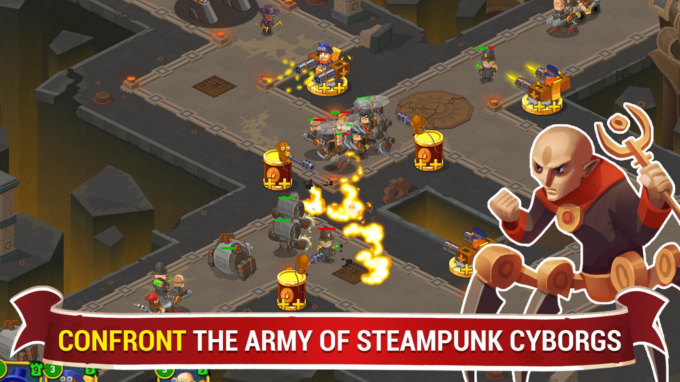 Download Steampunk Syndicate 2: Tower Defense Game android on PC