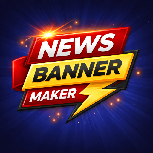 News Banner Maker & Poster