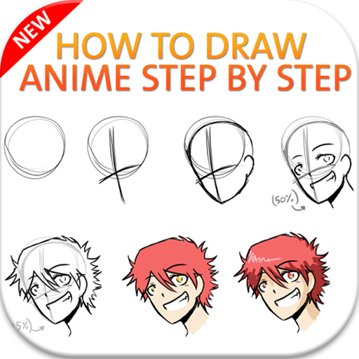 How to draw anime step by step