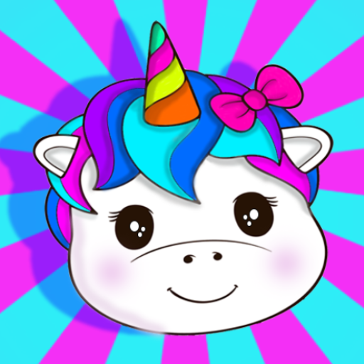 Rainbow Unicorn Kids Coloring