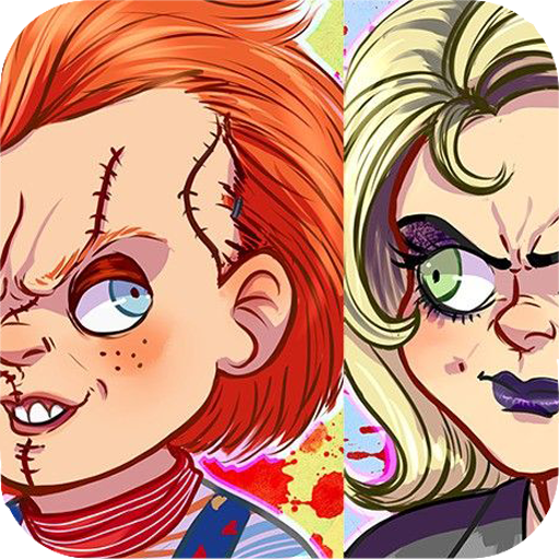 Tiffany v Chucky Art Wallpaper