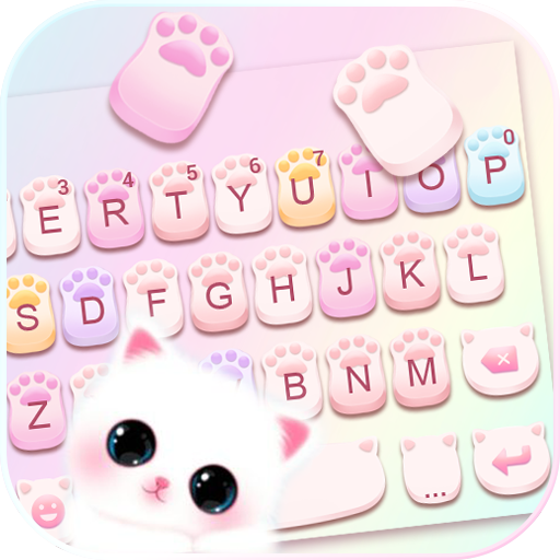 Cute Cat Paws keyboard