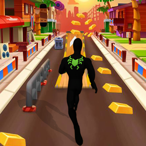 Spider Subway Super Hero Man Dash