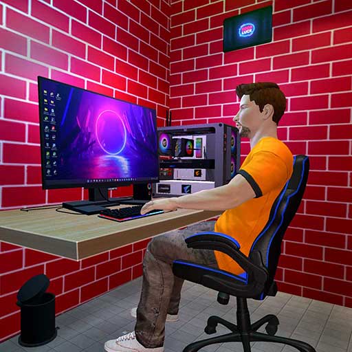 Internet cafe job simulator