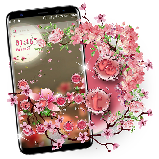 Sakura Launcher Theme