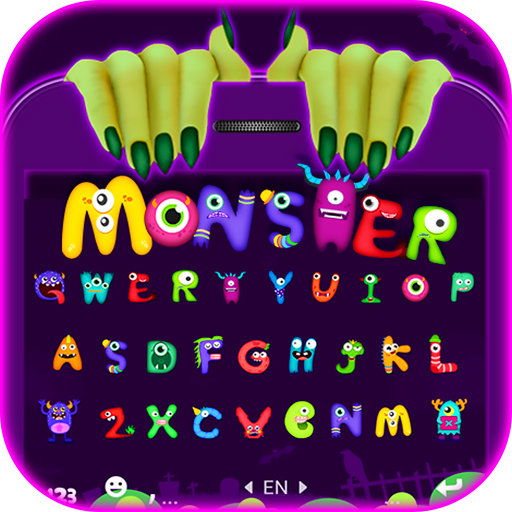 Tema Keyboard Monster