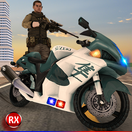 Police Motorcycle Secret Agent