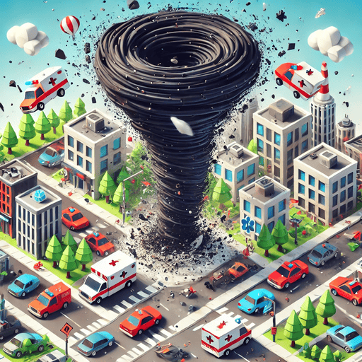 Holein Tornado io eating game