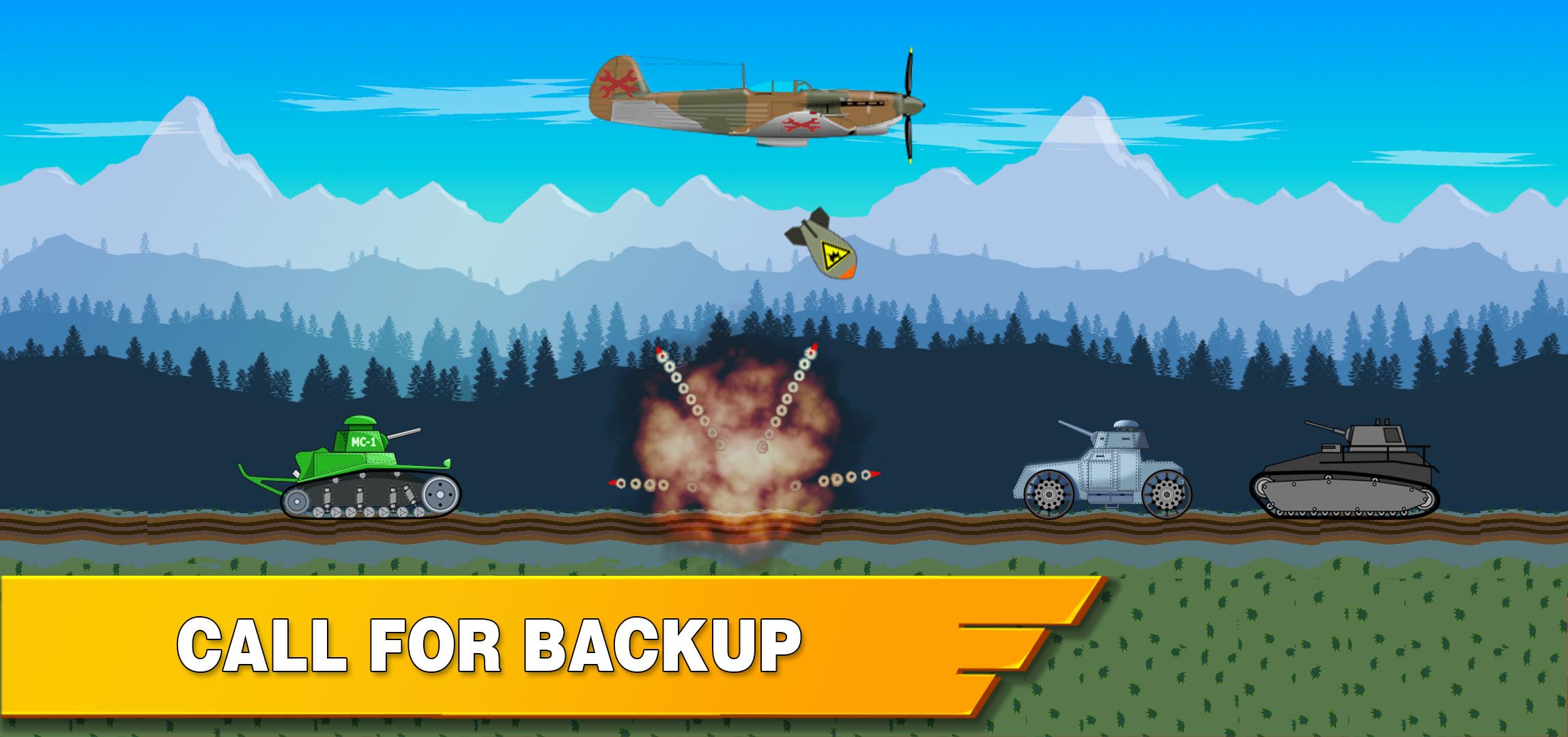 Download & Play Tank Battle War 2d: vs Boss on PC & Mac (Emulator)