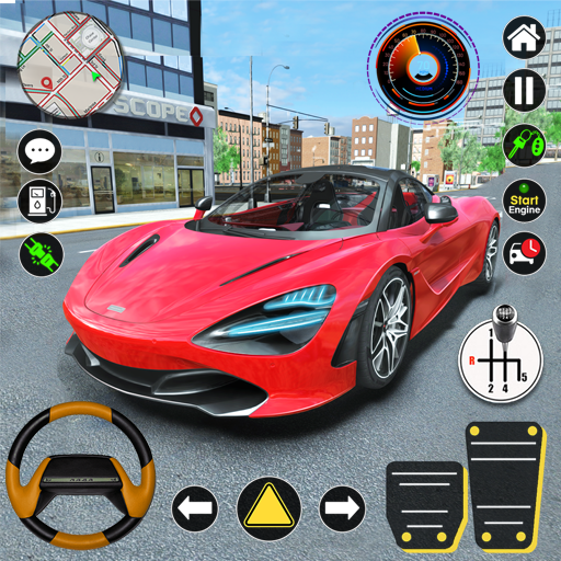 Trò chơi ô tô 3D mô phỏng ô tô