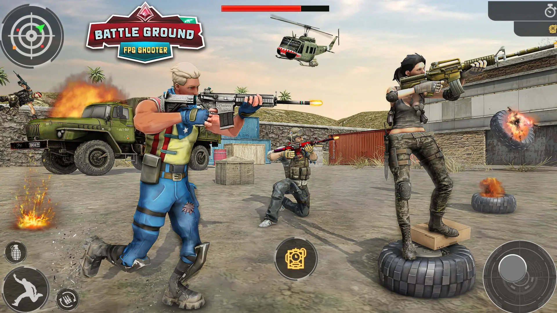 Download do APK de jogos de tiro offline de armas para Android