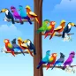 Bird Sort - रंग पहेली