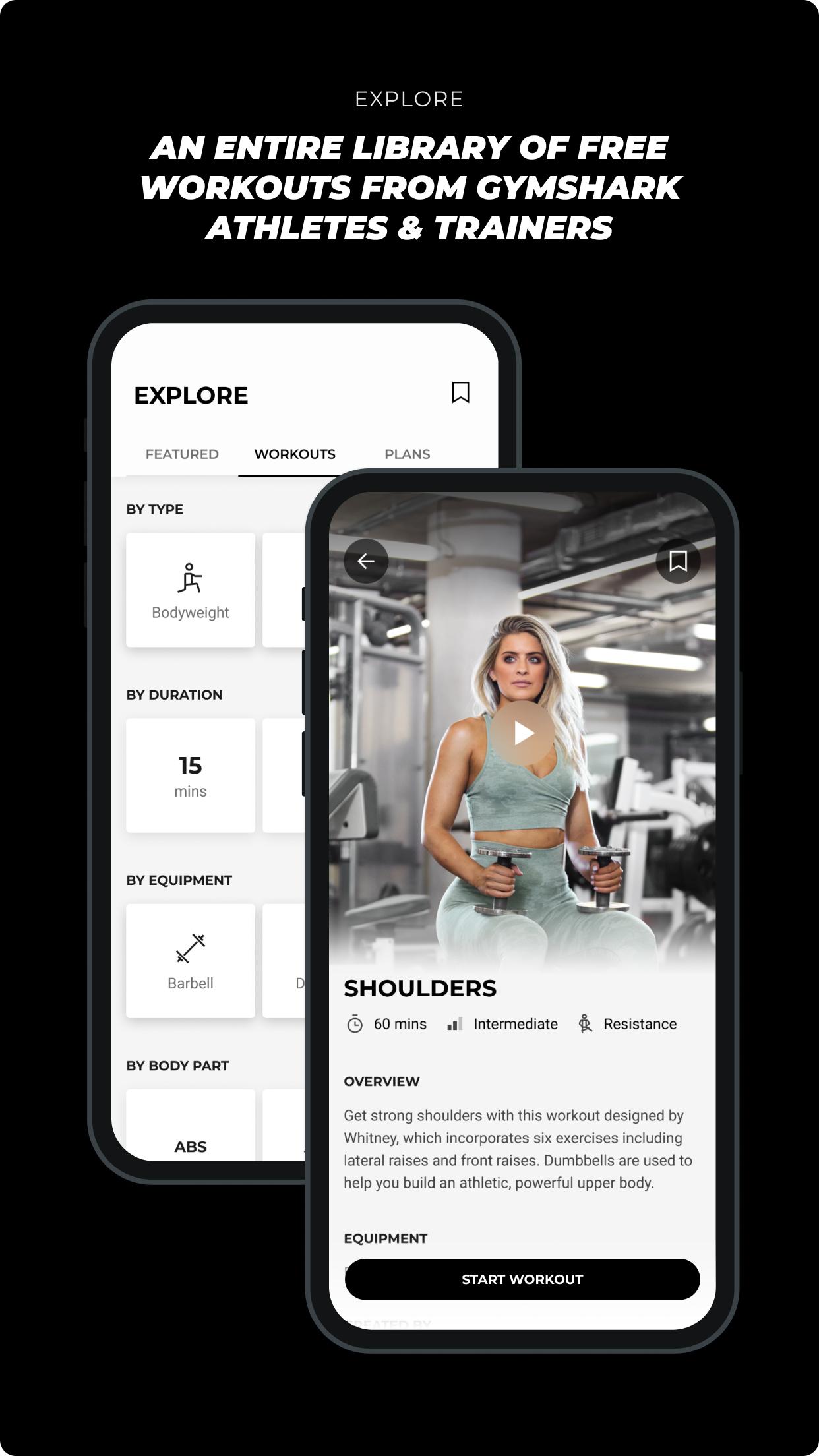 The Gymshark Training App, Download Now For iOS & Android