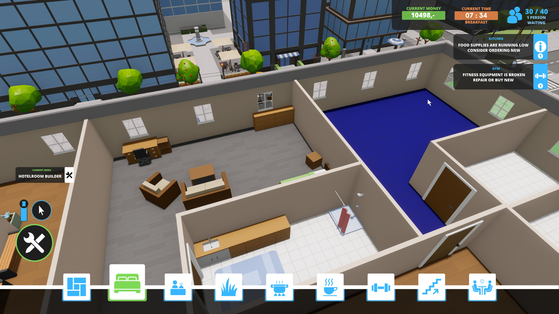 Download Hotel Management Simulator Free and Play on PC