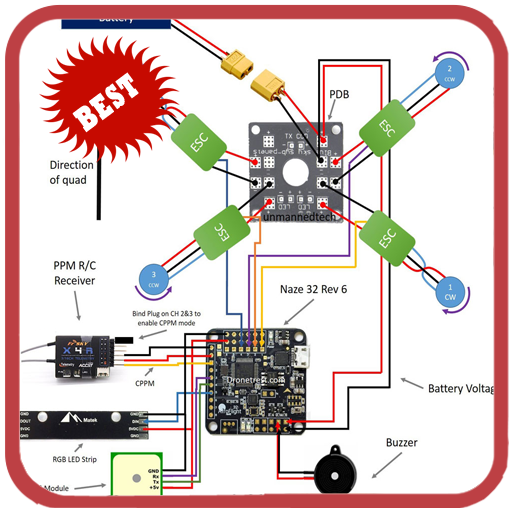 Drone Wiring Diagram