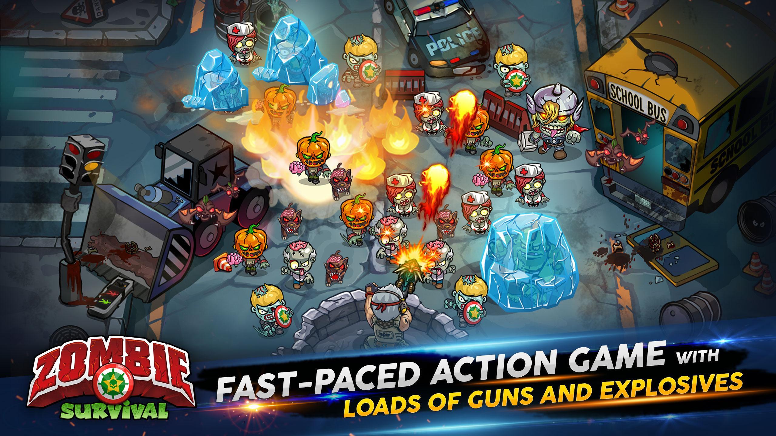 Download Zombie Survival 2019: Game of Dead android on PC