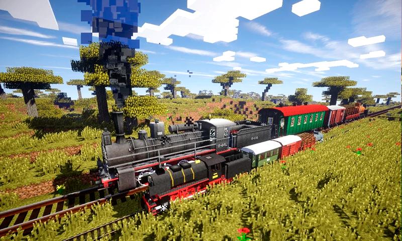 Download Train Mod For Minecraft PE Android On PC