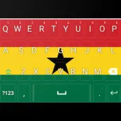 Ghana flag KeyBoard