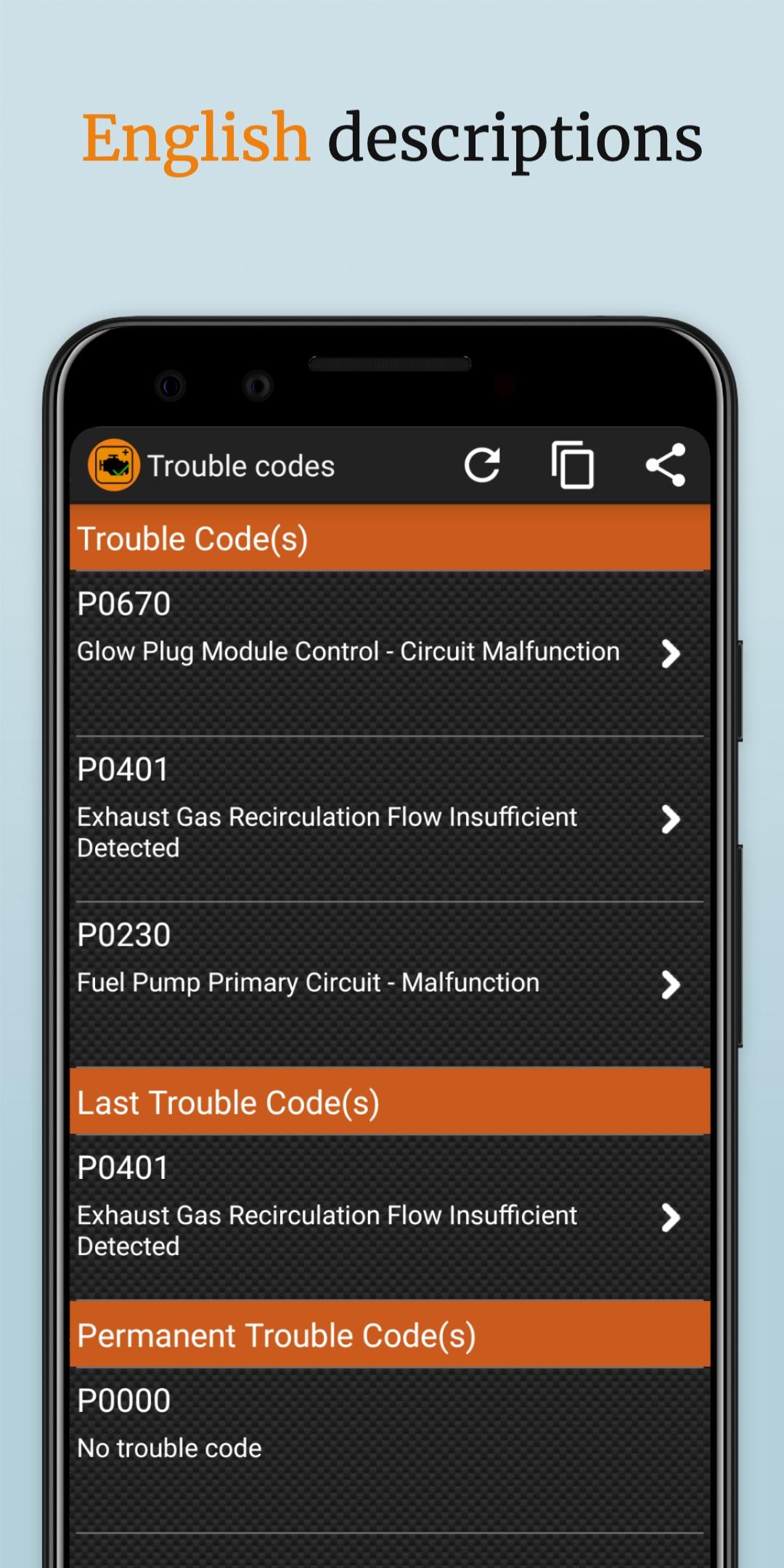 Скачать EOBD Facile: OBD 2 авто сканер на ПК | Официальный представитель  GameLoop