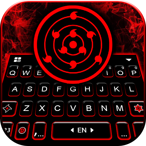 Red Cool Sharingan Theme