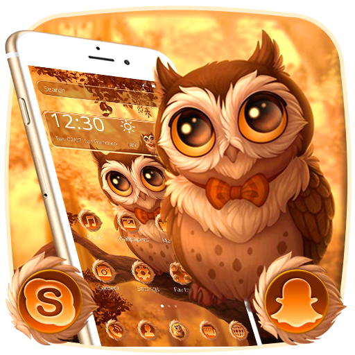 Cute Autumn Owl Theme