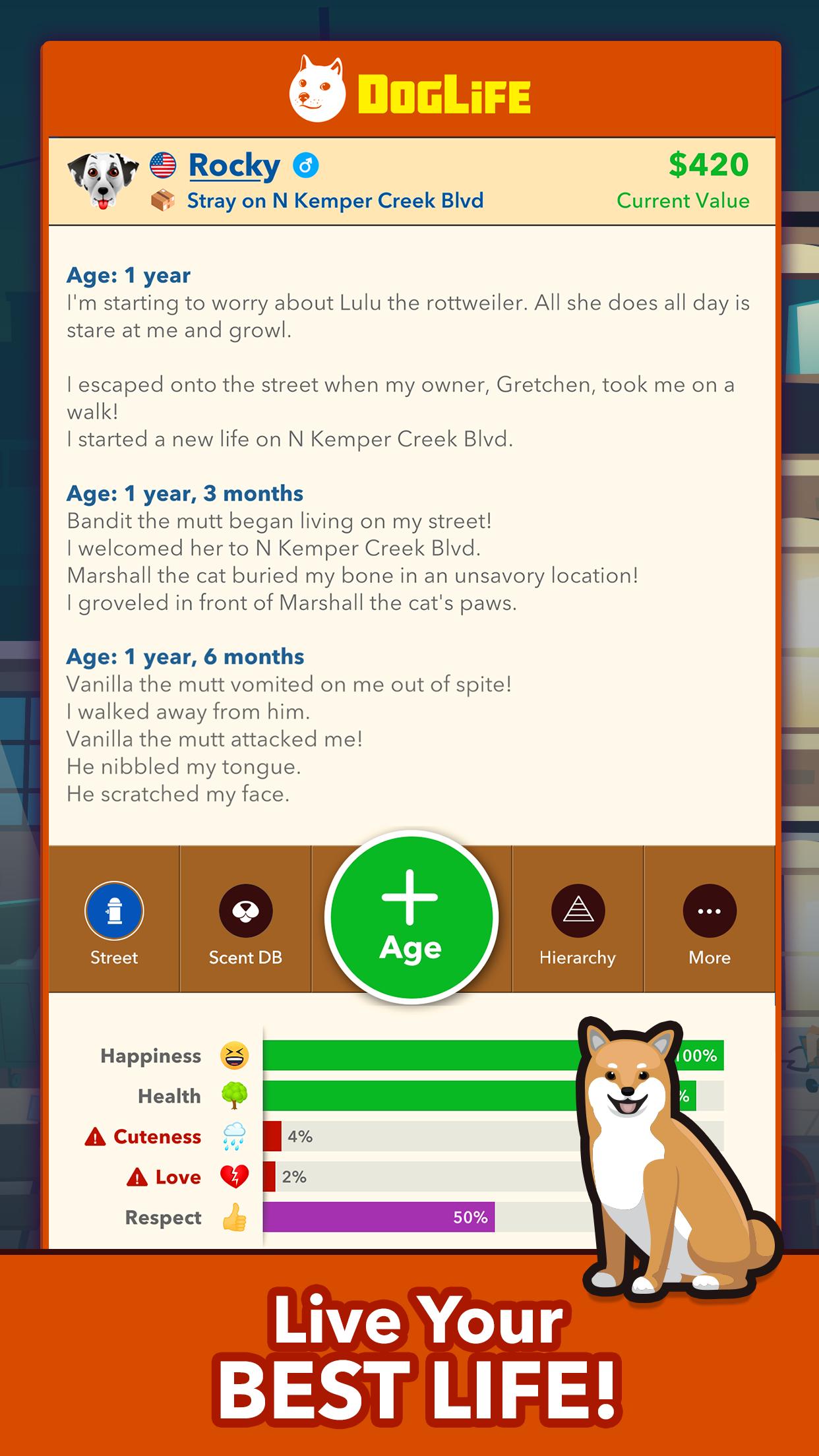 Скачать BitLife Dogs – DogLife на ПК | Официальный представитель GameLoop