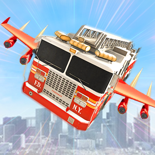 Flying Fire Truck Transform