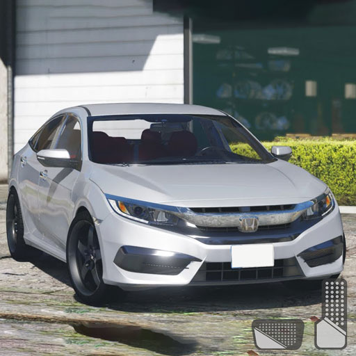 Extreme Civic Car Drive : Offroad Simulator 2021