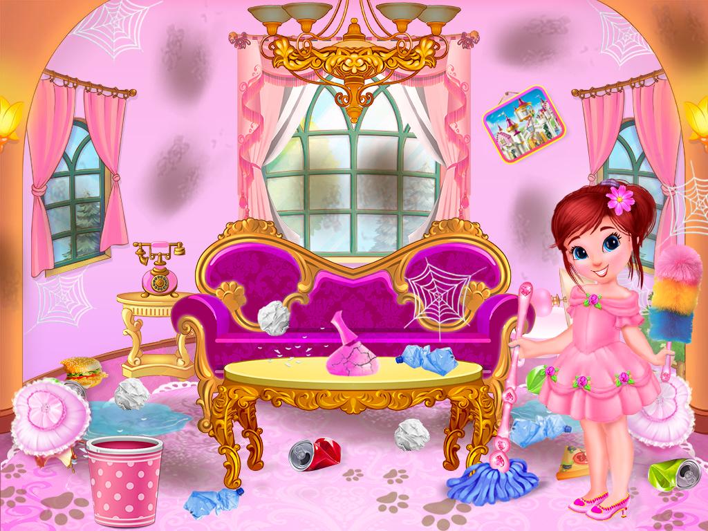 Скачать Princess House Cleanup Girls на ПК | Официальный представитель  GameLoop