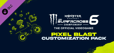 Monster Energy Supercross 6 - Customization Pack Pixel Blast