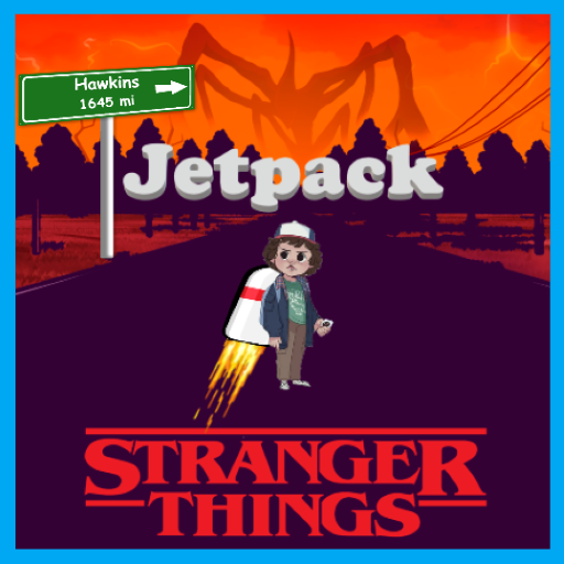Stranger Things Jetpack Game
