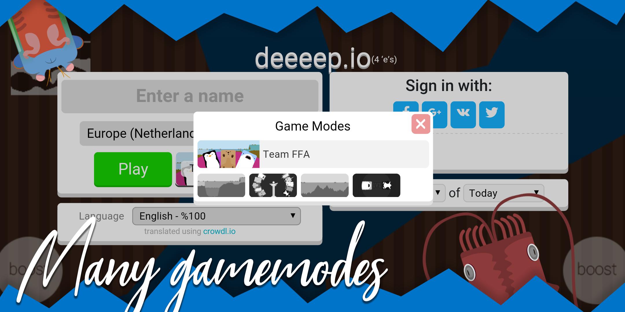 Deeeep.io - Game for Mac, Windows (PC), Linux - WebCatalog