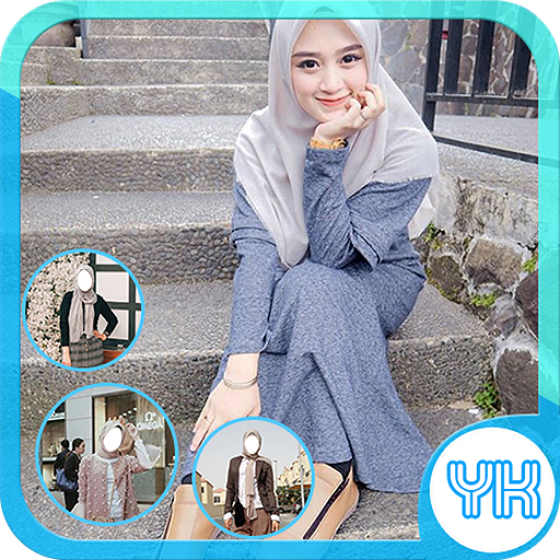 Hijab OOTD Fashion Photo frame