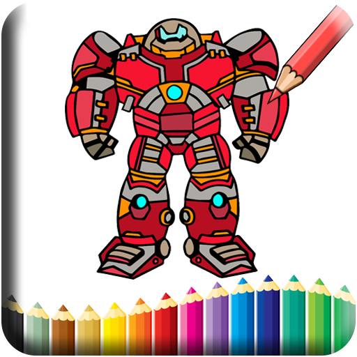 Robot Coloring Book