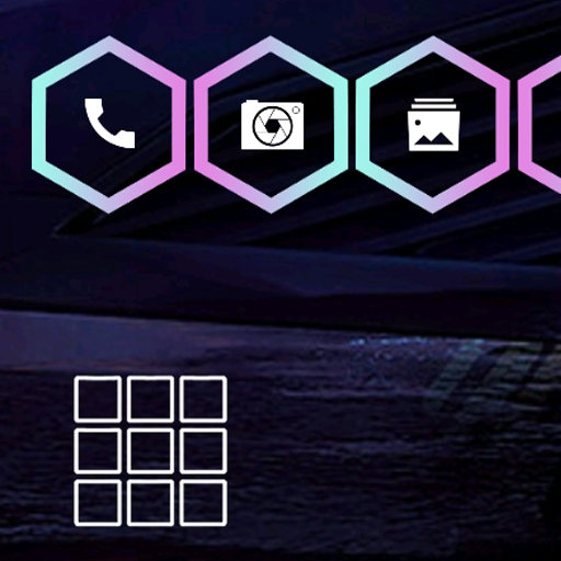 Neonpunk for Total Launcher