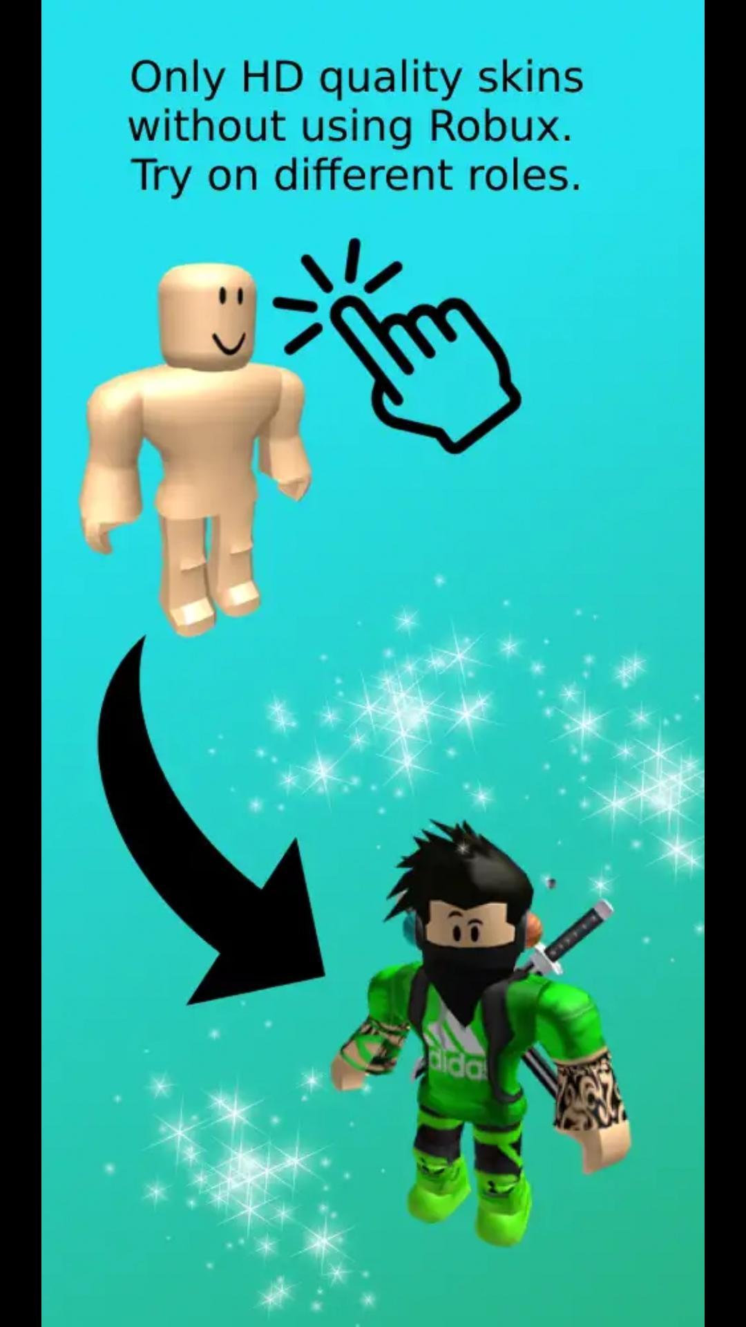 Download FREE Skins for Roblox without Robux 2021 android on PC