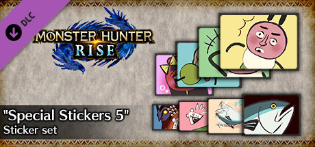 MONSTER HUNTER RISE - "Special Stickers 5" Sticker set