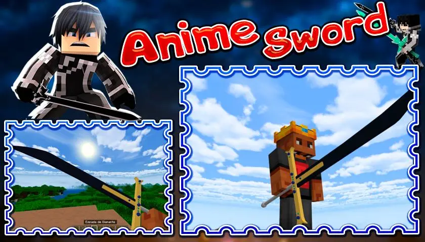 Download Anime Sword Mod for Minecraft android on PC