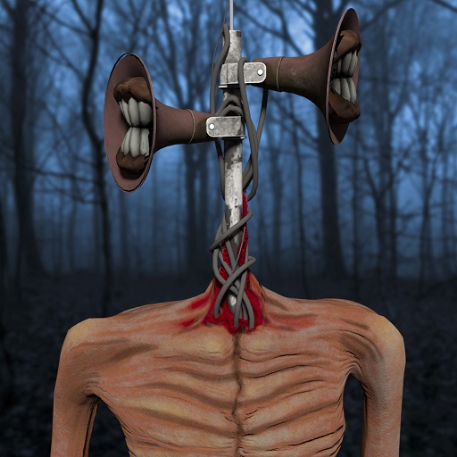 SCP Pipe Head-horror forest survival