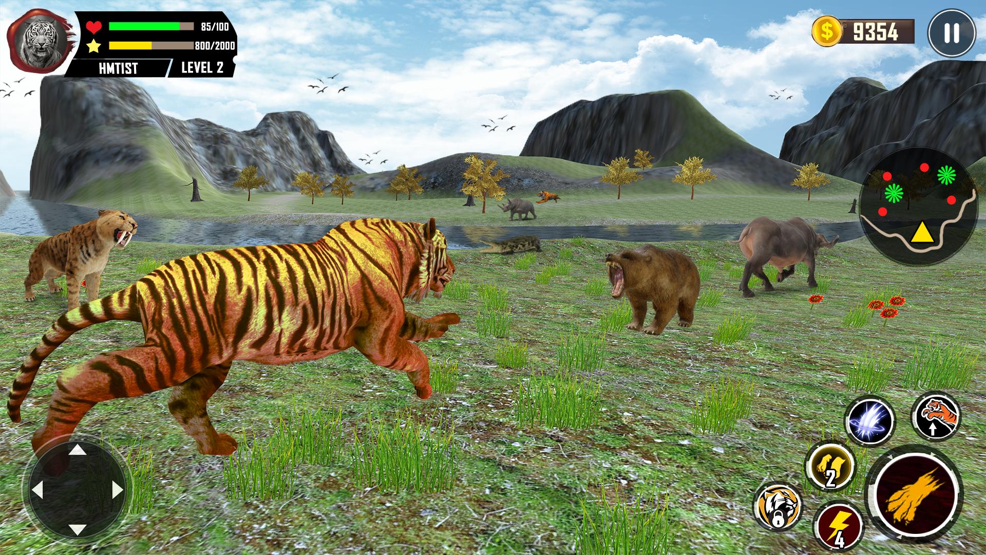 Wild Tiger Simulator Game Free APK for Android Download