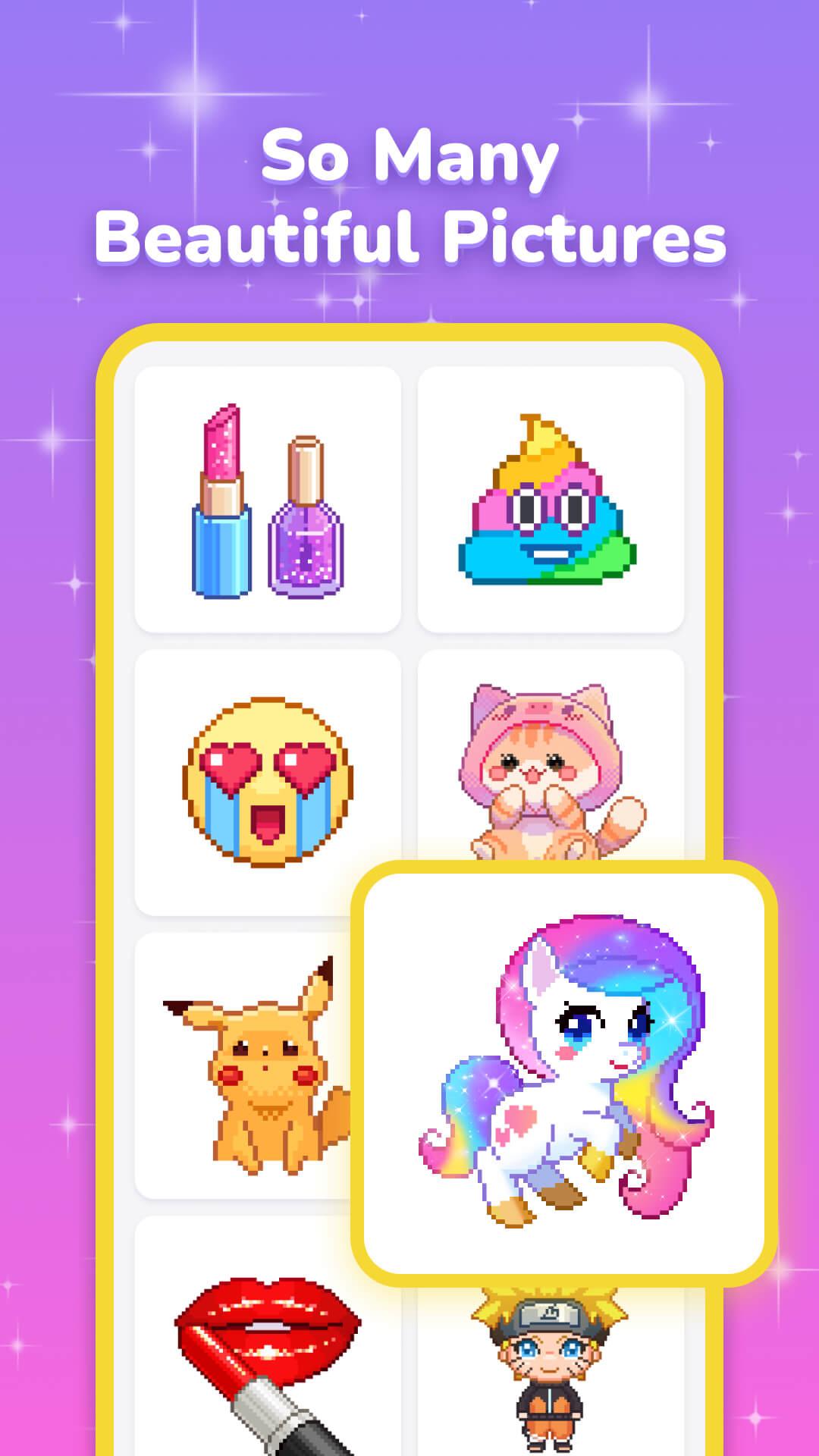 ดาวน์โหลด Pixel Coloring-Color by number บนพีซี | GameLoop Official