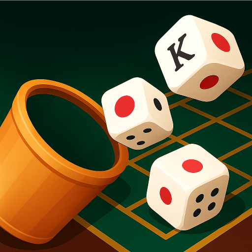 Dados 3D: Juego del cubilete