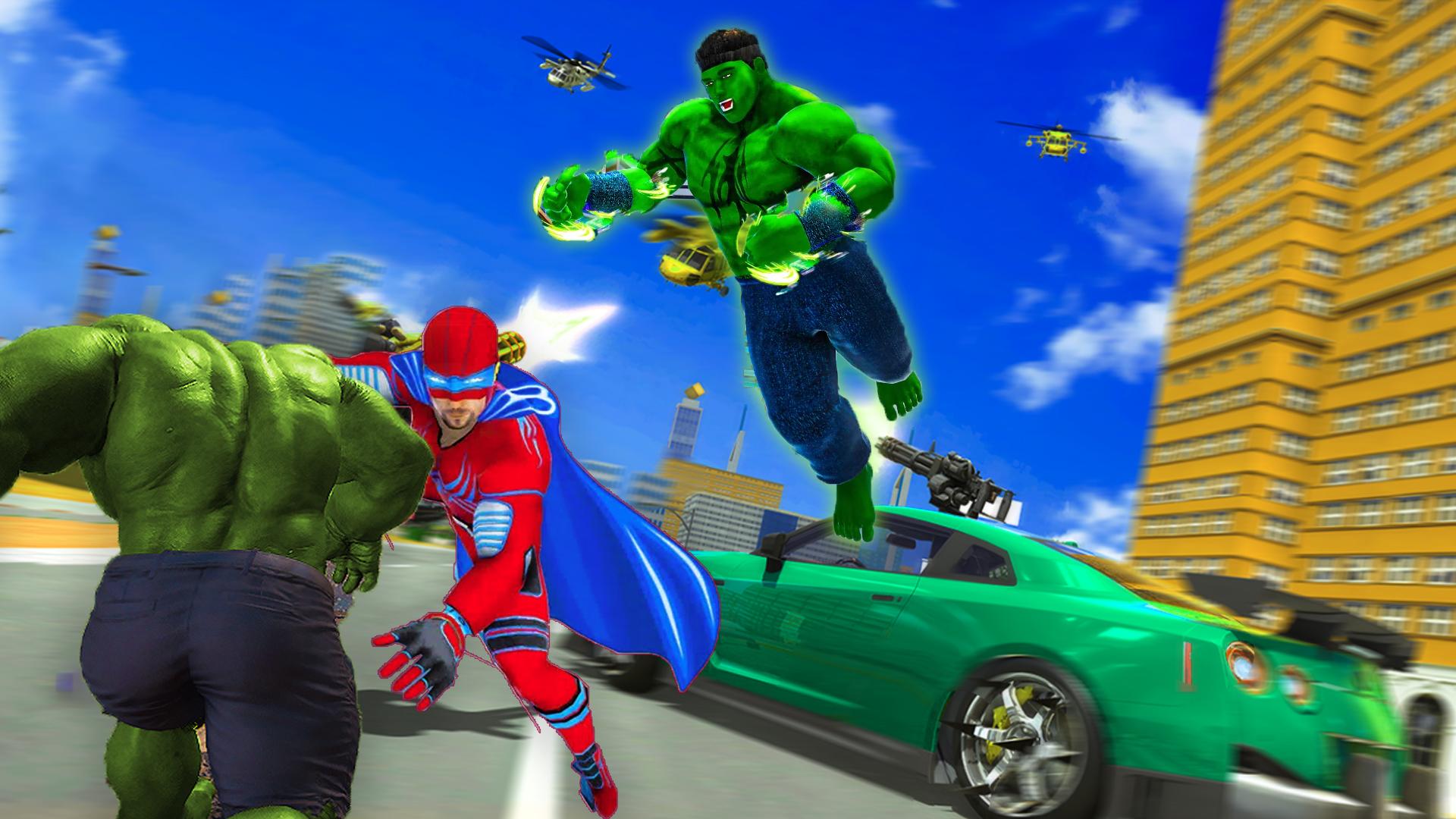 Download Super Flash Speed Hero Game 3D android on PC