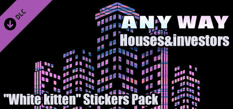 AnyWay! - "White kitten" Stickers Pack