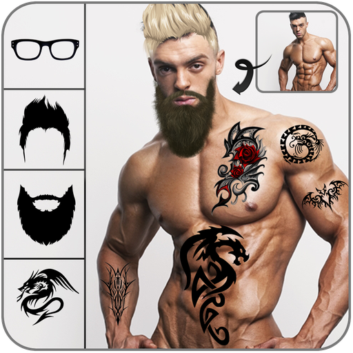 Beard & moustache Boys photo editor