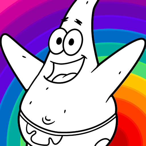 Sponge Patrick Coloring Book